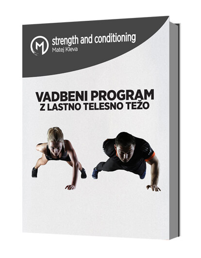 ikona vadbeni program z lastno telesno težo